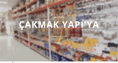 Desktop Screenshot of cakmakyapias.com