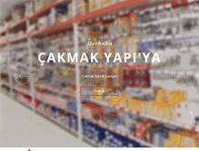 Tablet Screenshot of cakmakyapias.com